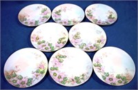 8pc Bavarian Plates 6.75" Diameter