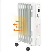 Electric Oil-Filled Radiant Space Heater