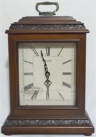 Bulova Mantel Walnut Clock 14.5x8x5