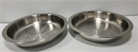 Stainless steel set of bowls