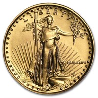 1986 1/4 Oz American Gold Eagle Bu (mcmlxxxvi)