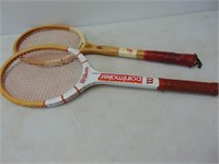 Two Old Tennis Rackets