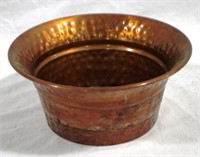 Copper Bowl Planter 8.5" Round