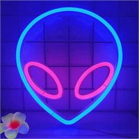 NEW Alien Neon Lights Sign