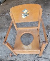 Folding Childs Potty