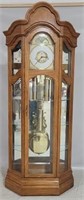 Ridgeway grandfather clock, moon dial face