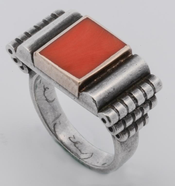 Jean Després ring owned by Andy Warhol
