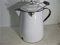 Old Enamelware Coffee Pot