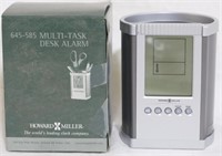 Howard Miller Multi Task Desk Alarm Clock in Box