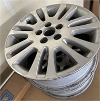 4 Toyota Sienna Aluminum wheels good