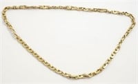 Massive 14K yellow gold chain, 32 inches