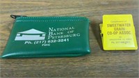 National Bank of Petersburg small bank bag and