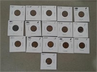 (16) 1930's Wheat Pennies