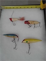 4-pcs Heddon, Weedless Widow, Jigs