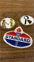 Brownie patches and Standard Oil Patch