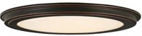 Bronze LED Color Changing 13 in. Flush Mount