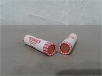 2 Rolls Un-circulated 2010 Pennies