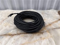 Black ethernet cable