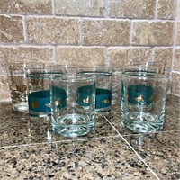 Lot of 9 Scotch Glasses