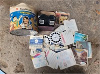 Vintage Viewmaster, Slides and Thermos