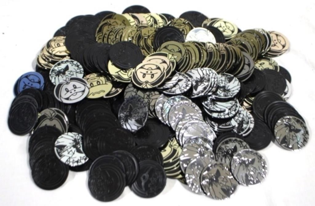 302 Pokemon Plastic Collector Coins