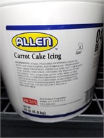 15lb Rich's JW Allen Carrot Cake Icing