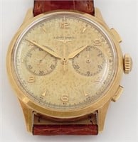 Longines 30CH Chronograph, non-flyback, 18K gold