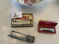 3 Harmonica's - M. Hohner, Koch