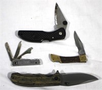 Lot of Pocket Knives - qty 4