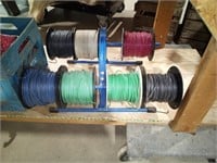 Assorted Wire w/ Spool Holder