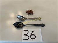 Sterling Carey, OH Spoon & Souvenir Spoon