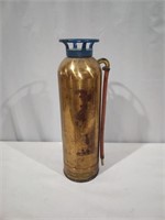 Vtg Brass Underwriters Fire Extinguisher