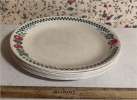 (7)CORELLE BY CORNING DINNER PLATES