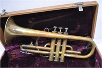 1950's Ambassador Trumpet 153518 w/Case