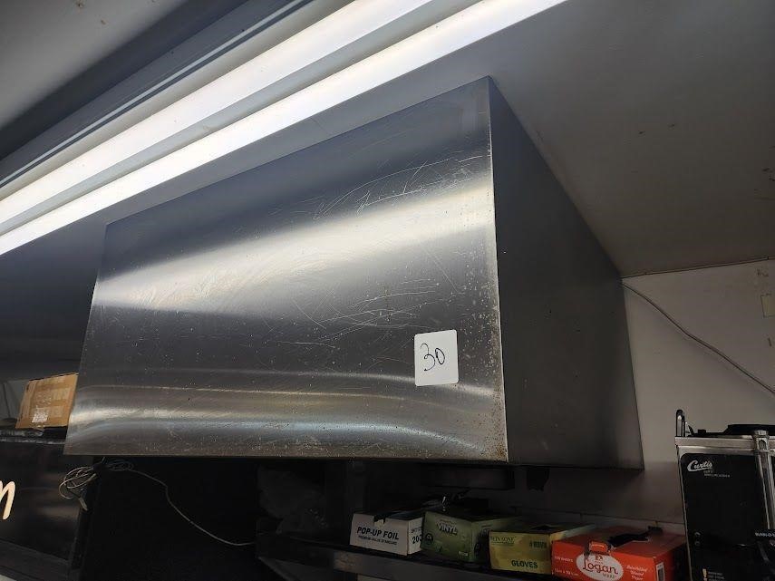 STAINLESS STEEL DUCTLESS HOOD 32" X 33" X 17.5"