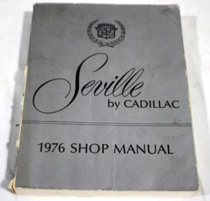 1976 Cadillac Seville Shop Manual
