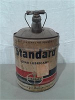 Standard Oil Gear Lube Can