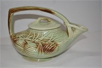 Vintage McCoy Pine Cone Teapot with Lid