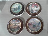 (4) 8" John Deere Danbury Mint Plates