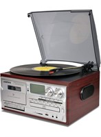 LoopTone Vinyl Record Player 9 in 1 3 Speed