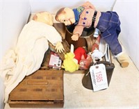 Misc Housewares Lot to include: Howdy Doody doll