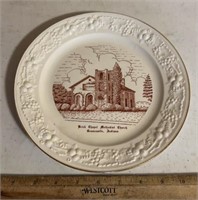 SOUVENIR/COLLECTOR PLATE-BRICK CHAPEL METHODIST