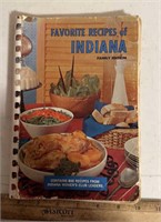 COOKBOOK-FAVORITE RECIPES OF INDIANA/FAMILY