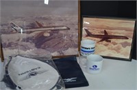 Collectable Eastern Airlines Memorabilia,Framed