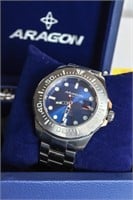 Aragon Automatic Divemaster II Blue 50mm and Extra