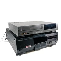 Kenwood CD-324M 200 Disc & Mitsubishi U53 VCR