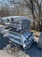 Skid Lot Of Misc Size Schedule 40 Conduit