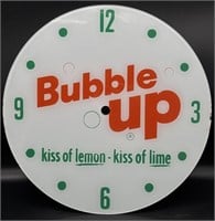 Bubble Up Soda Glass Clock Face 14.5”
