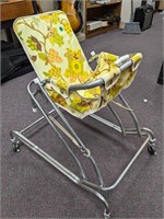 VTG Baby Walker Bouncer Strolee Stroller Highchair