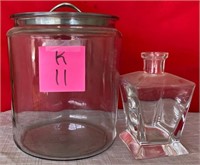 K - GLASS JAR & BOTTLE (K11)